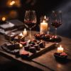 www.wineloversbox.co.uk -Sparkling Rosé and truffles Valentine’s Day gift