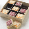Mother’s Day gift box with wine and chocolates