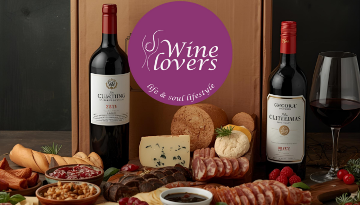 Premium corporate wine gift box for Christmas 2025 with festive packaging